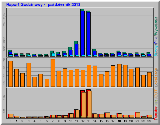 Raport Godzinowy -  październik 2013