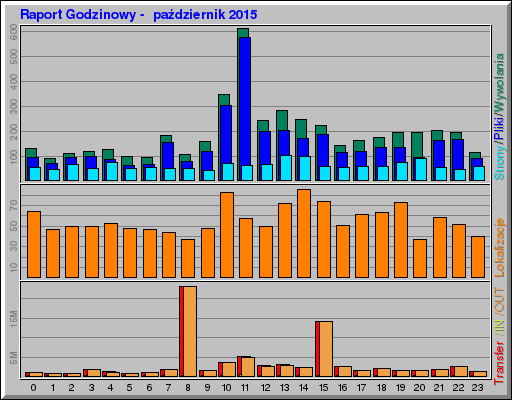 Raport Godzinowy -  październik 2015